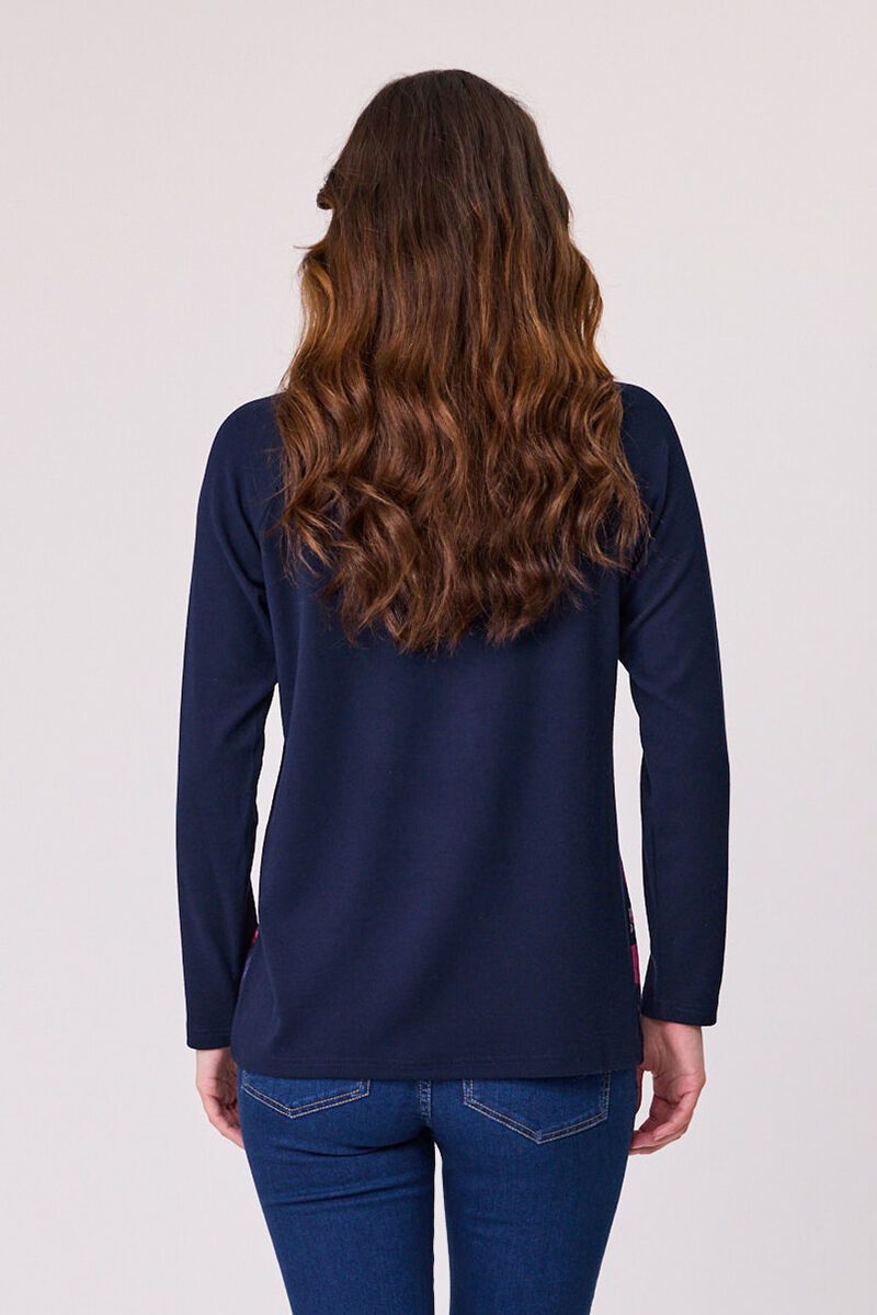Tessa Knit Top Navy