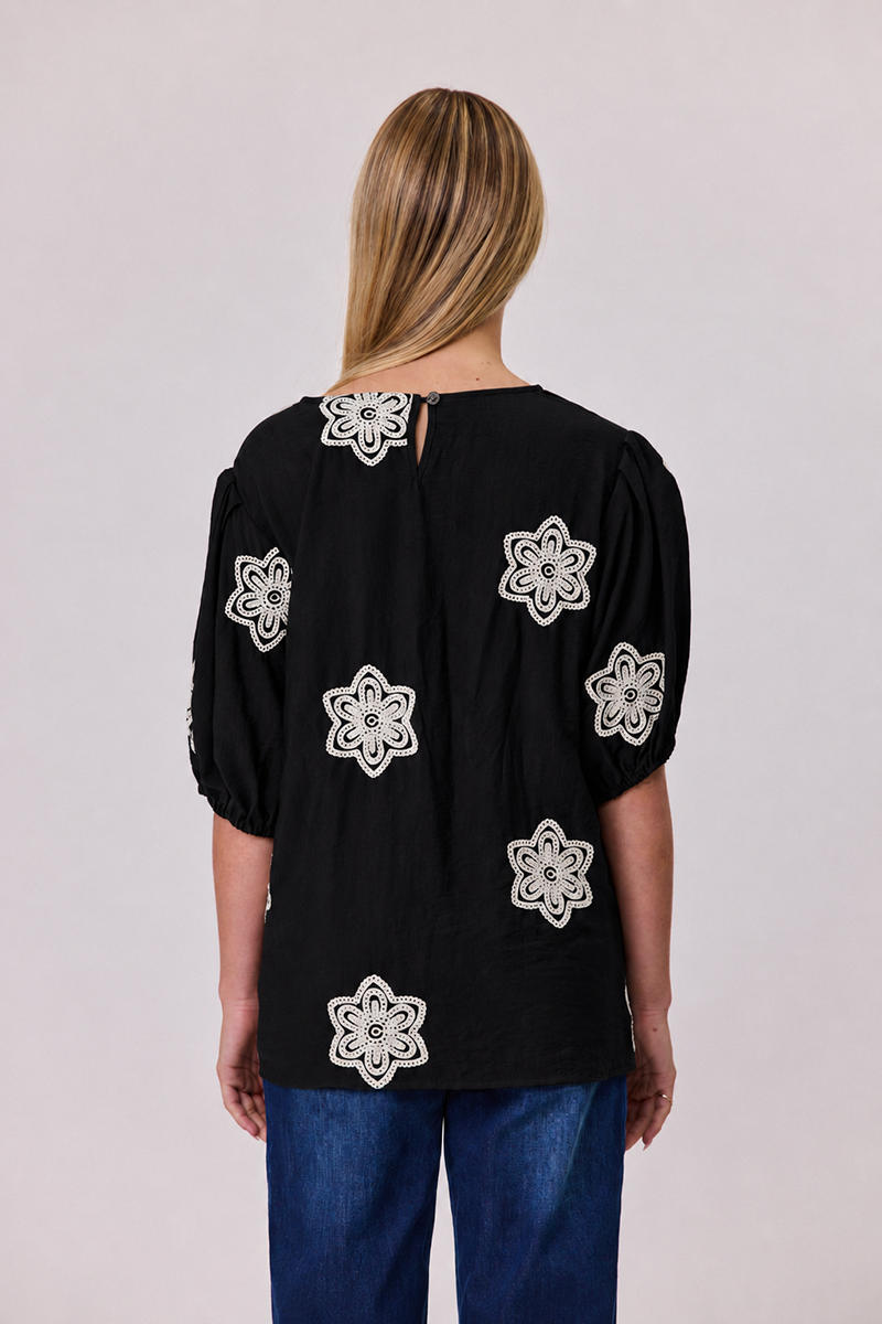 Monaco Top Black