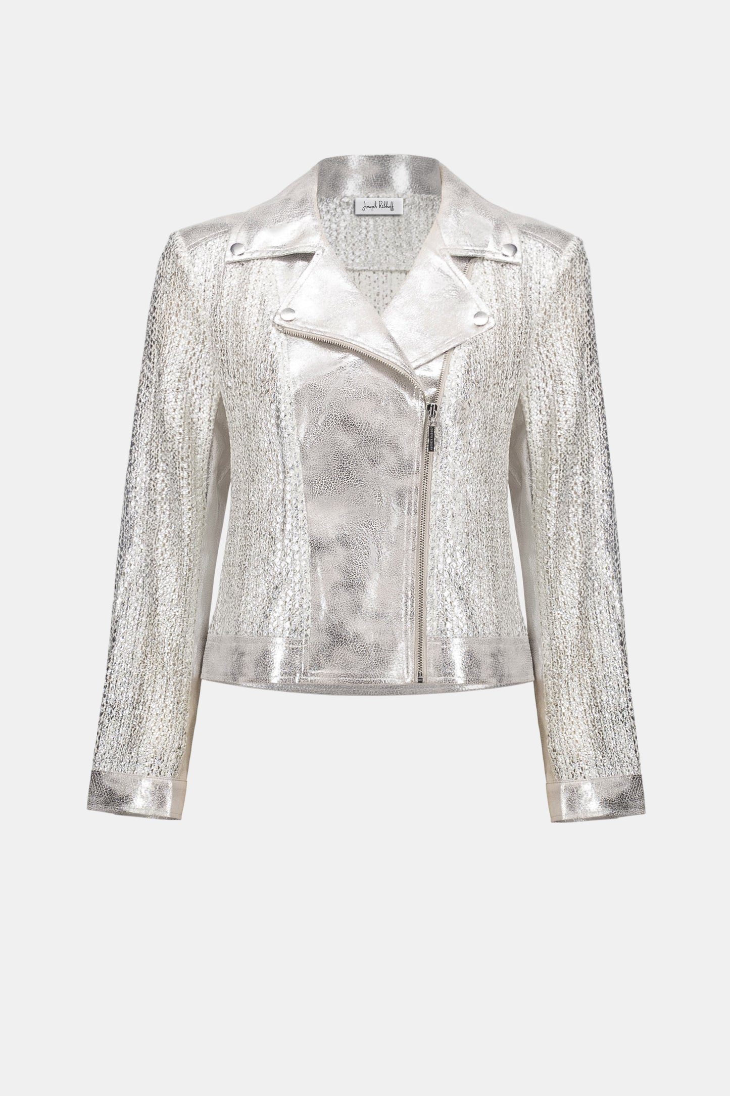 Metallic Motorcycle Jacket