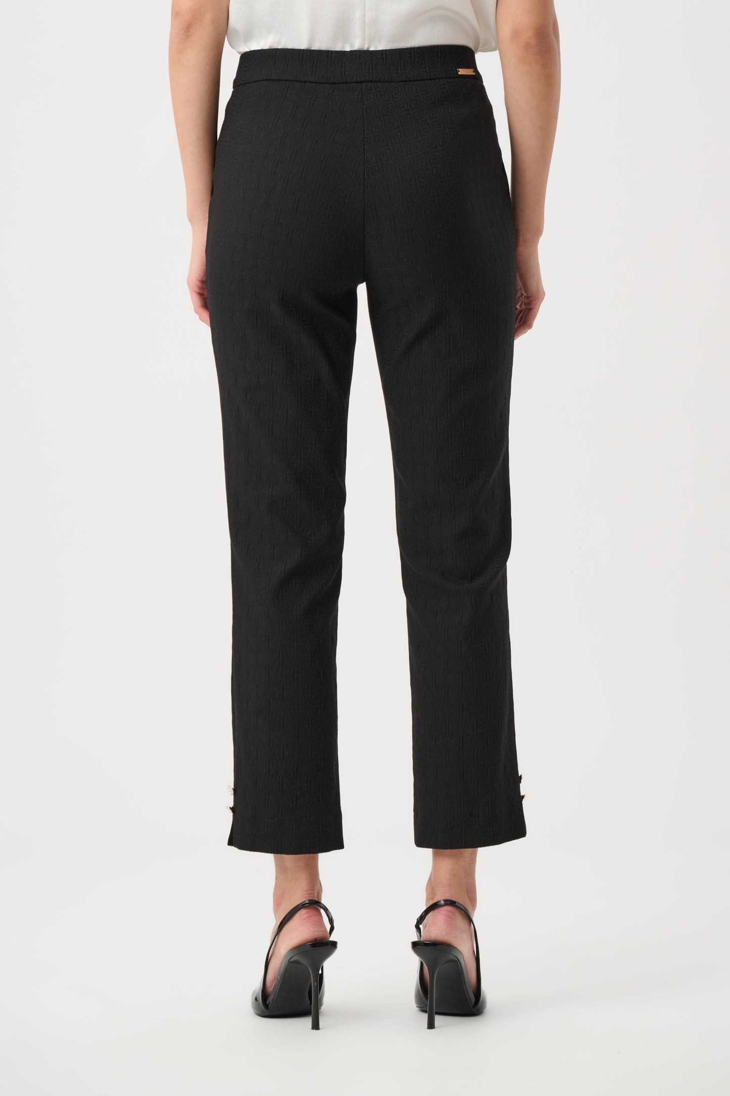 Slim Mid-rise Formal Trousers