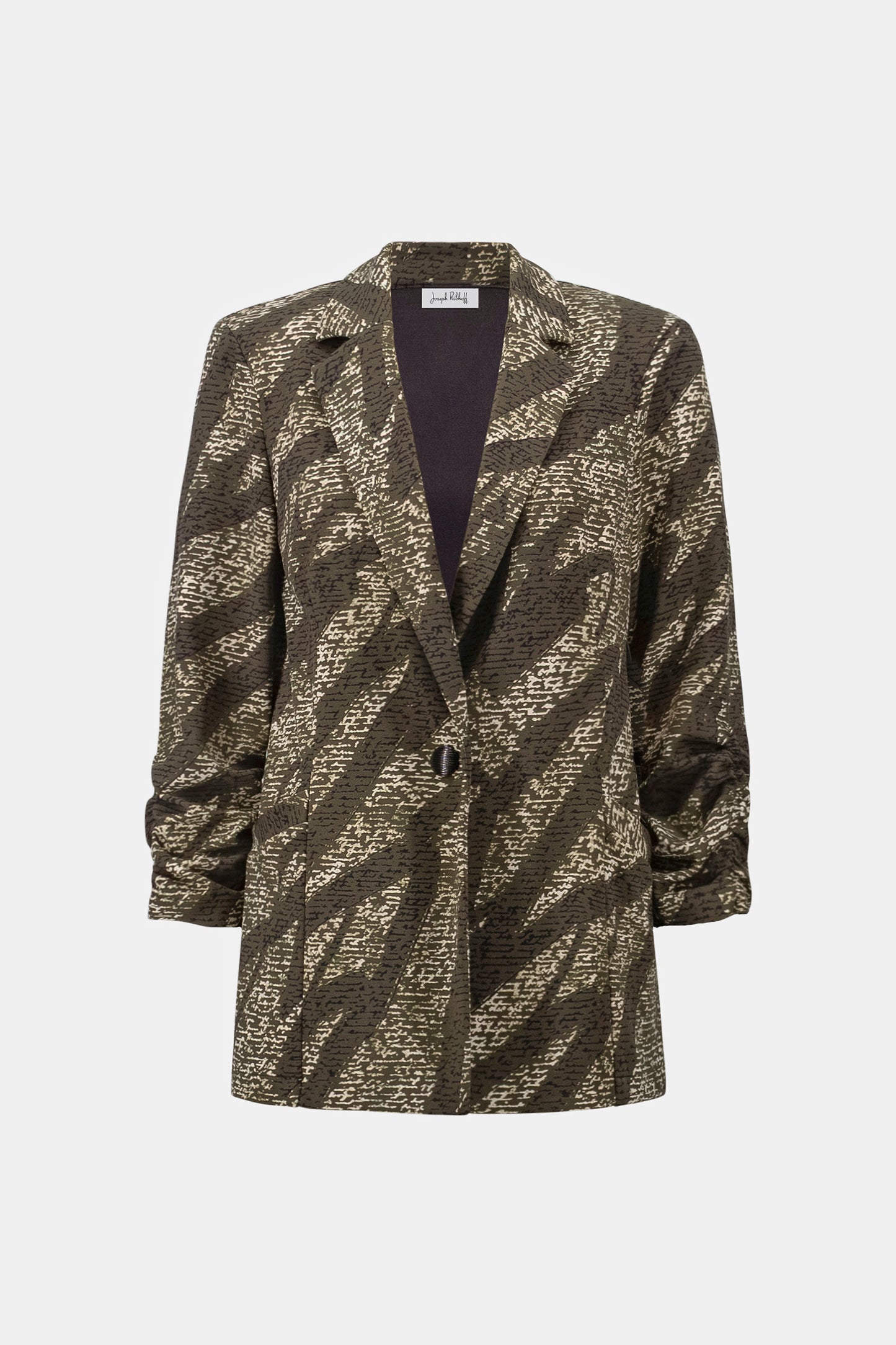 Abstract Print Blazer