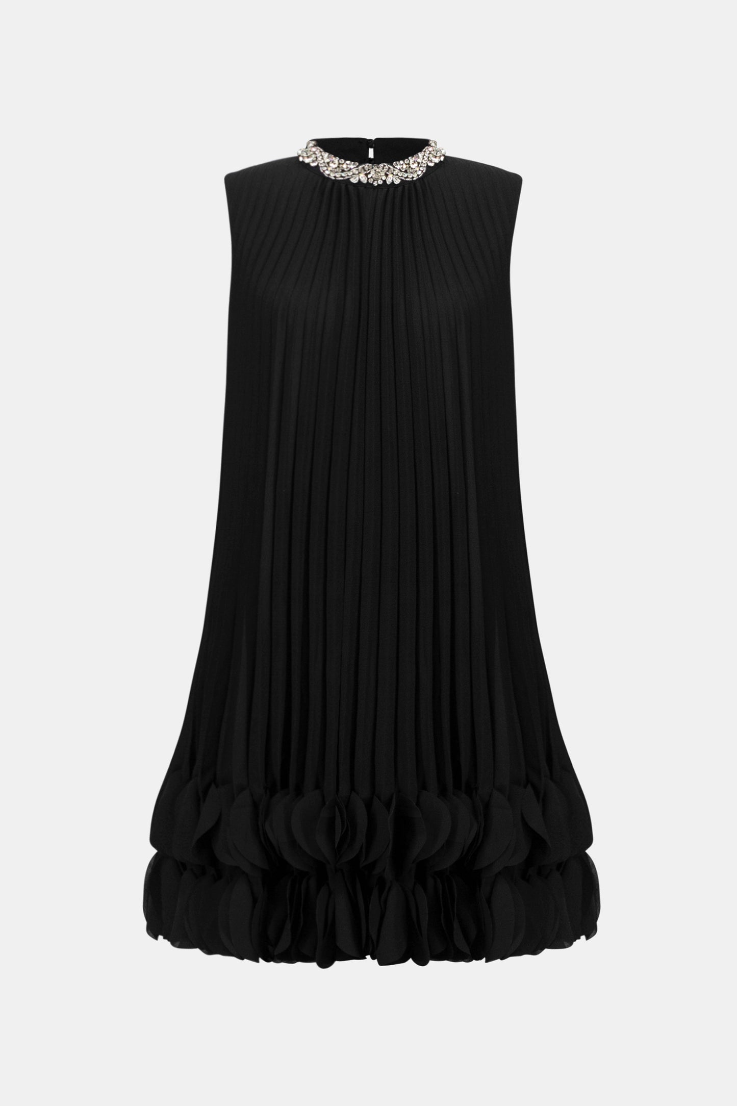 Mini A-line Pleated Dress