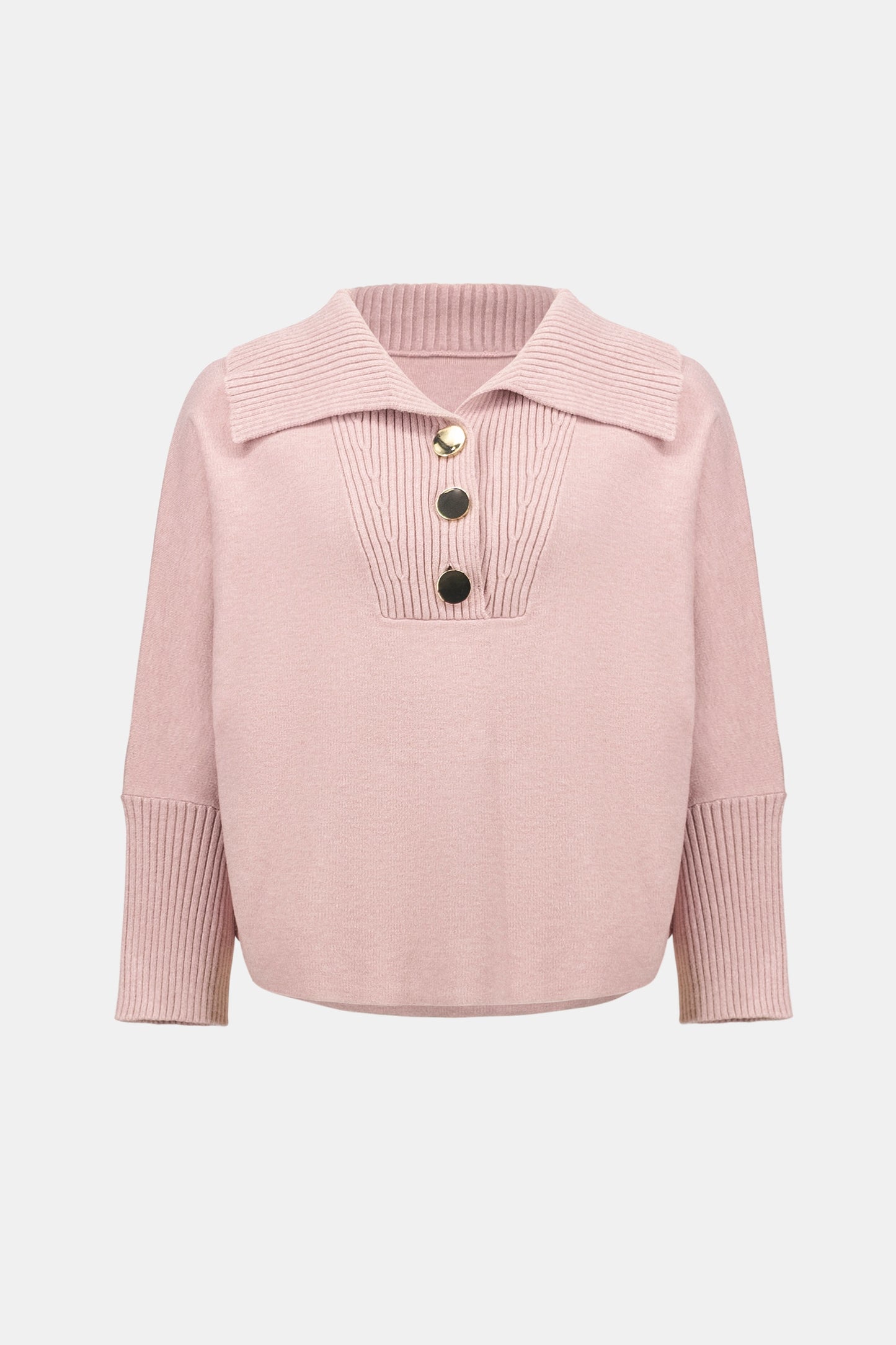 Dusky Rose Batwing Sweater