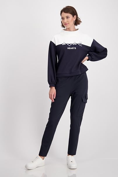 Pure Hearts Colour Blocked Sweatshirt