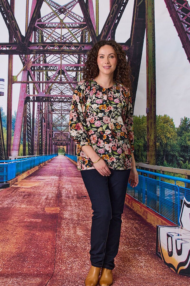 Toulon 3/4 Sleeve Blouse