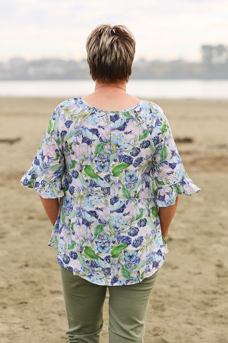 Butterfly Garden Easy Fitting Top