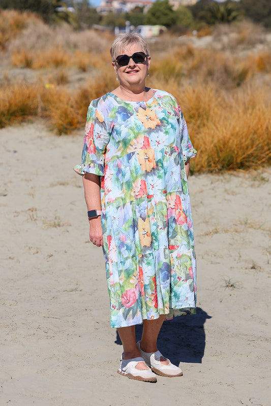 Swing Flowers Dress
