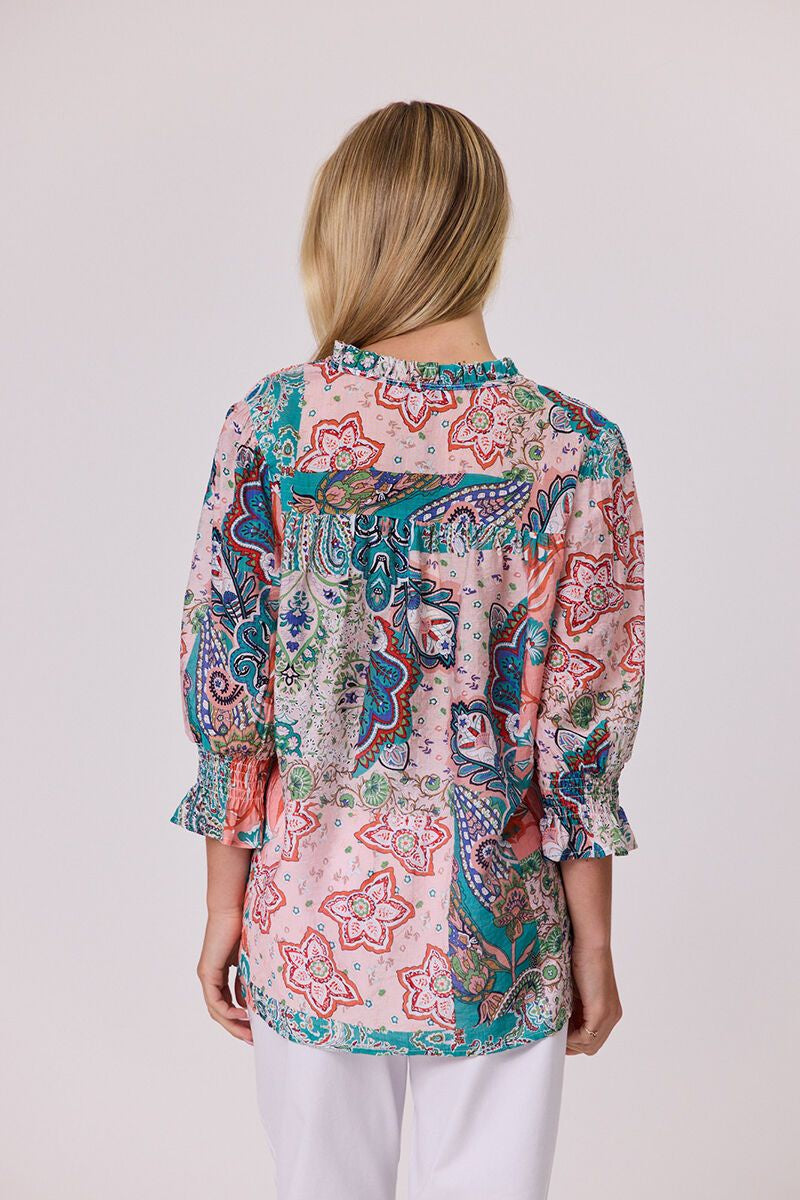 Aurora Peasant Top