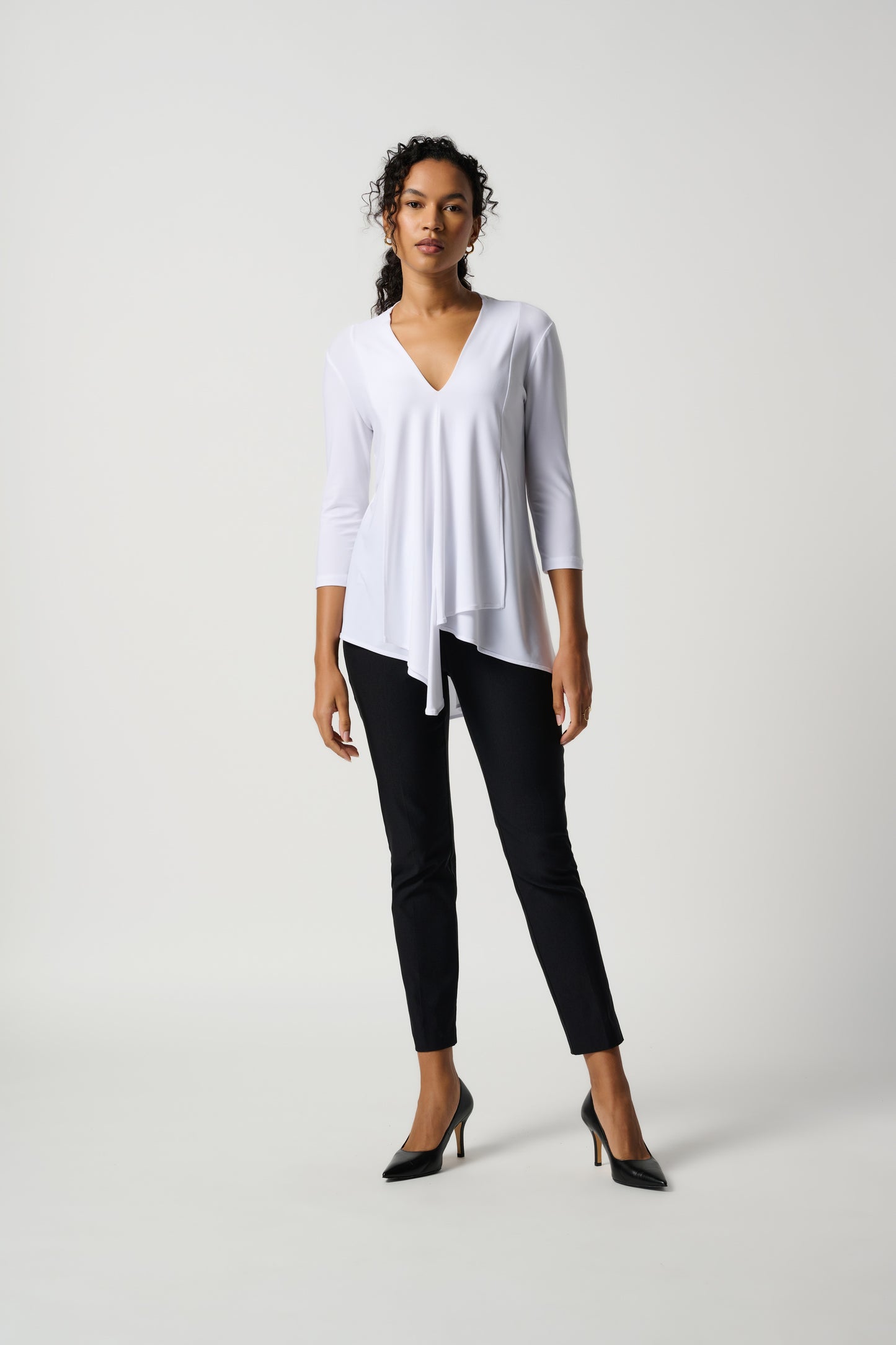 High Waisted Ankle Length Trousers