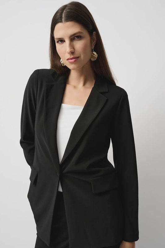 JR 231064TT Black longline Jacket