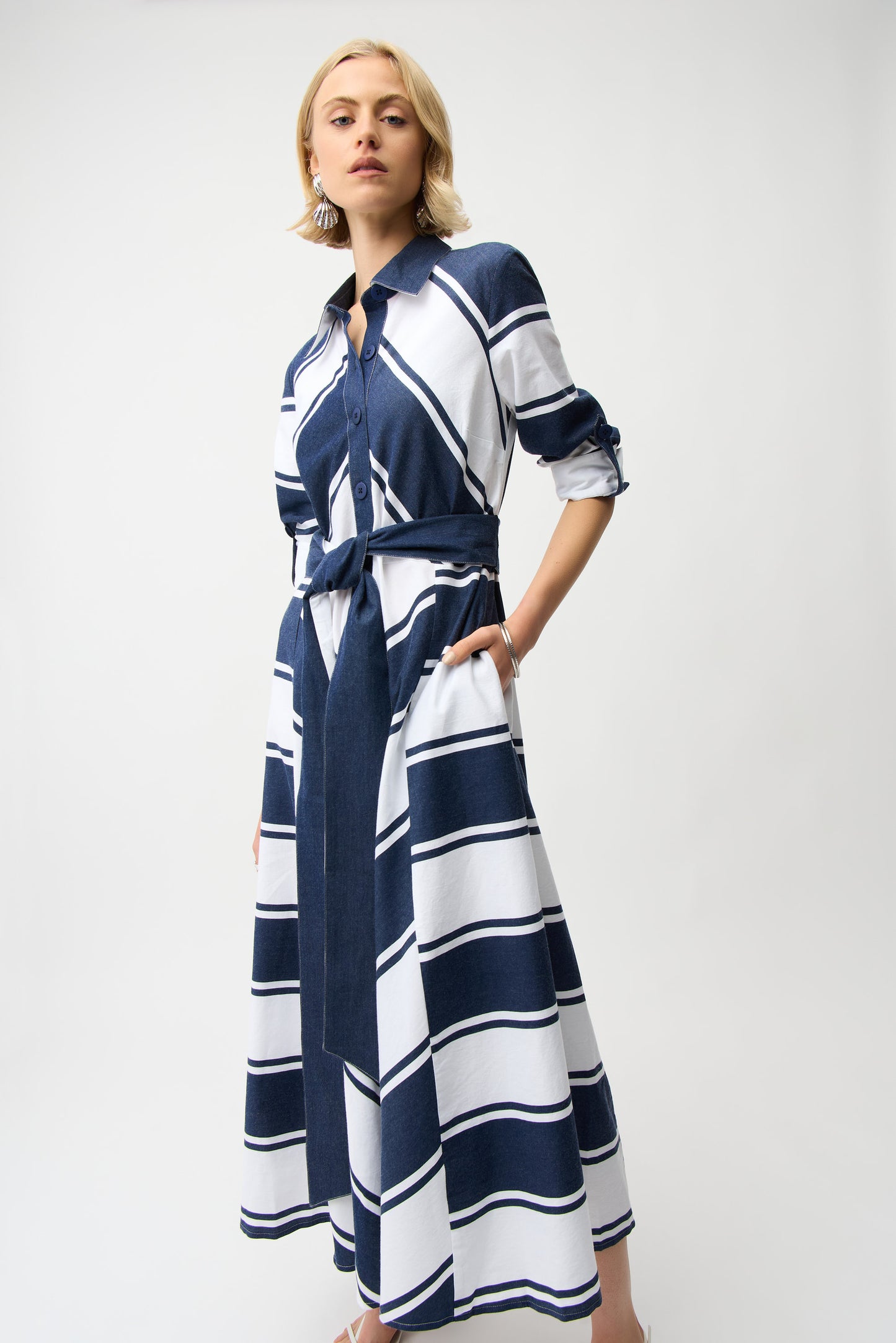 casual striped maxi dress Casual Striped Maxi Dress – Shizazz Boutique