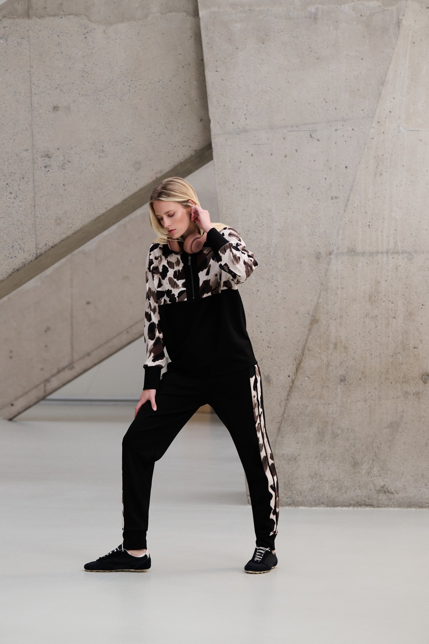 Animal Print Joggers