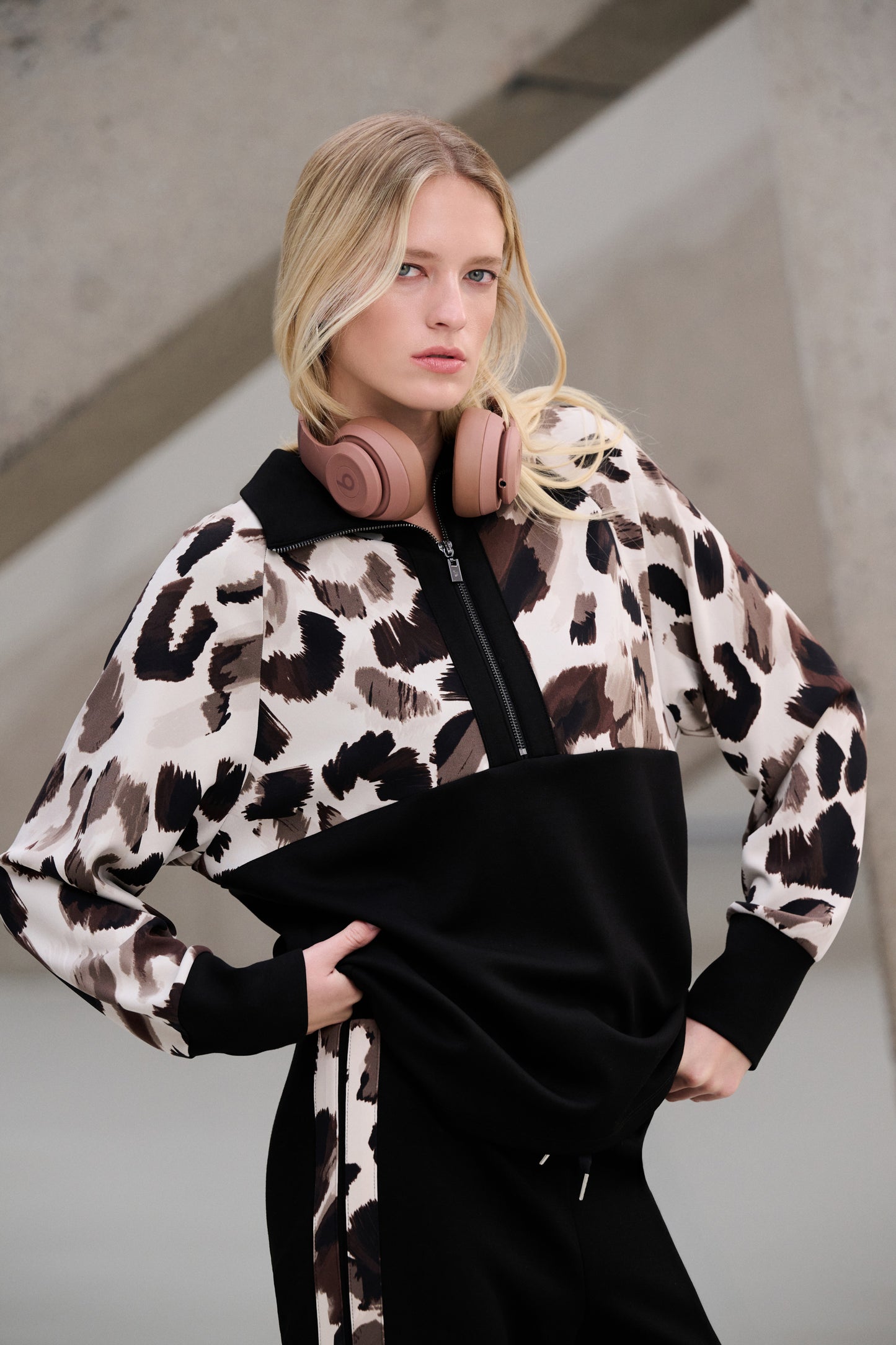 Animal Print Sports Jacket