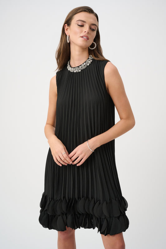 Mini A-line Pleated Dress