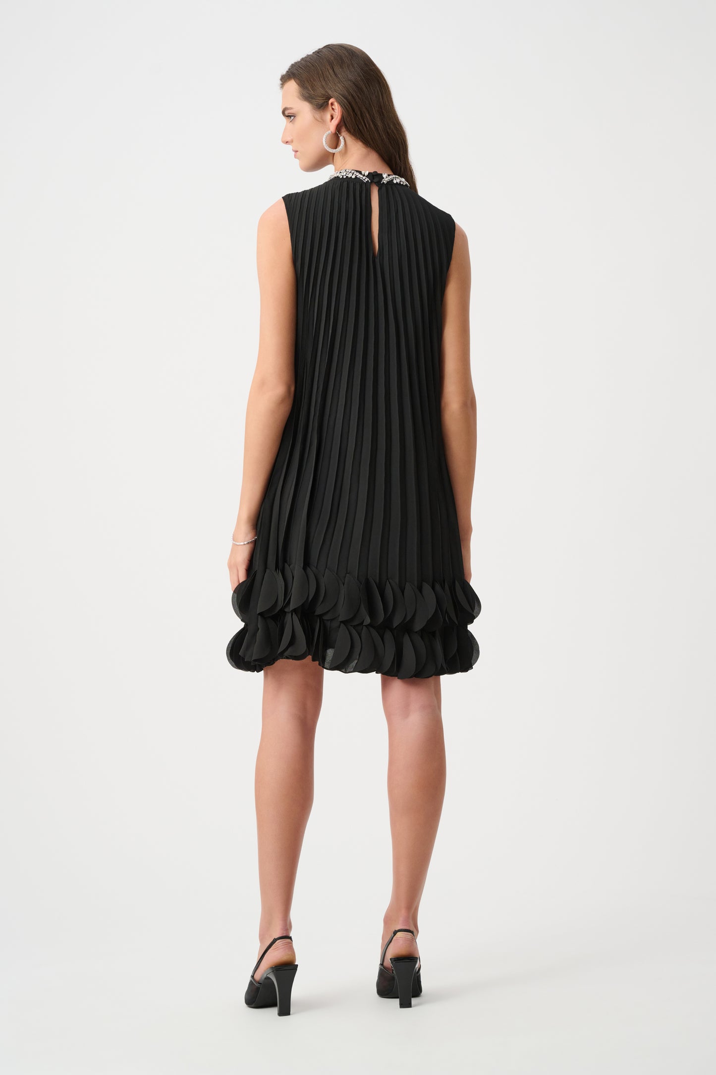 Mini A-line Pleated Dress
