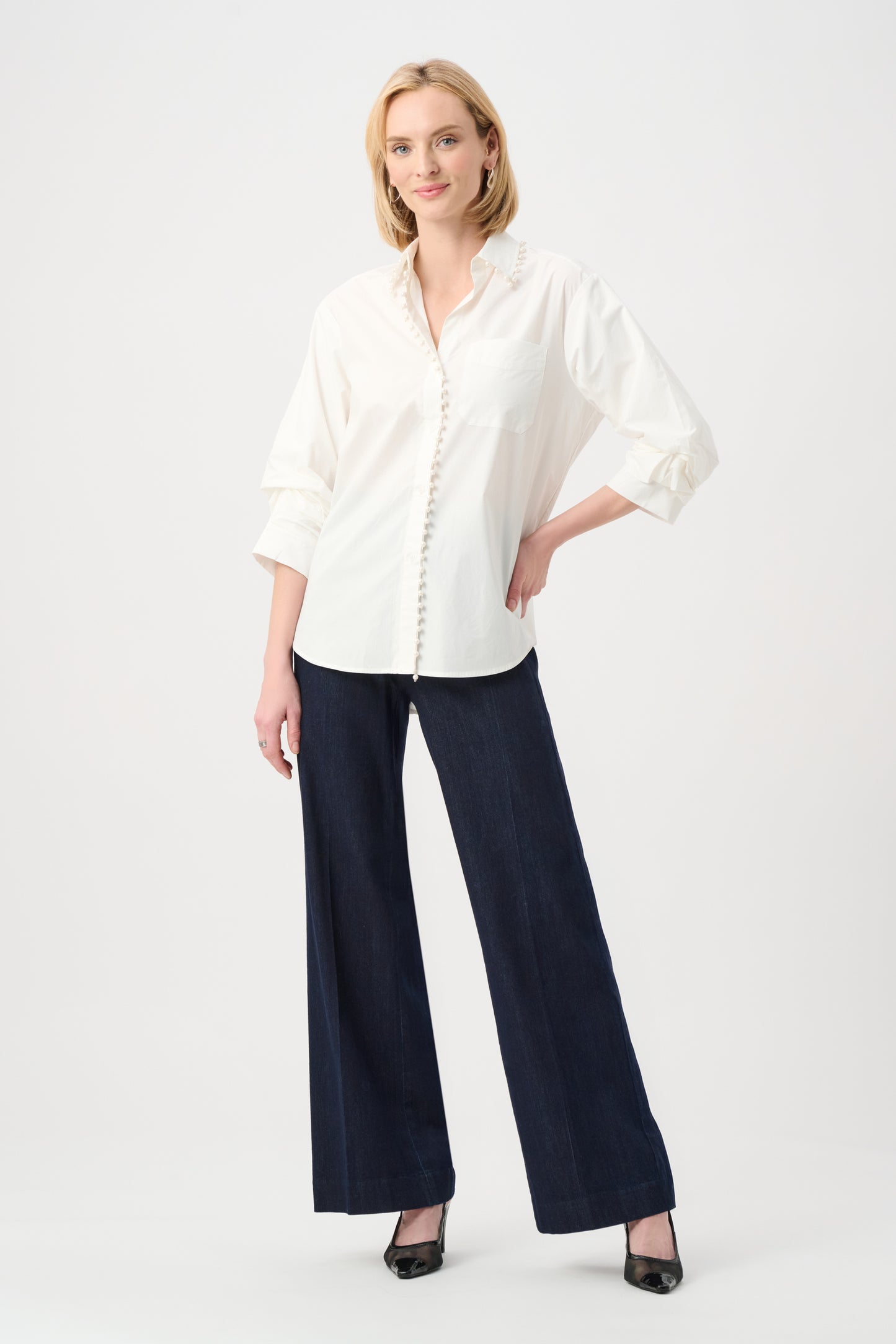 Pearl Embellished Shirt