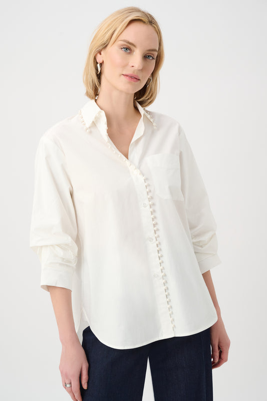 Pearl Embellished Shirt