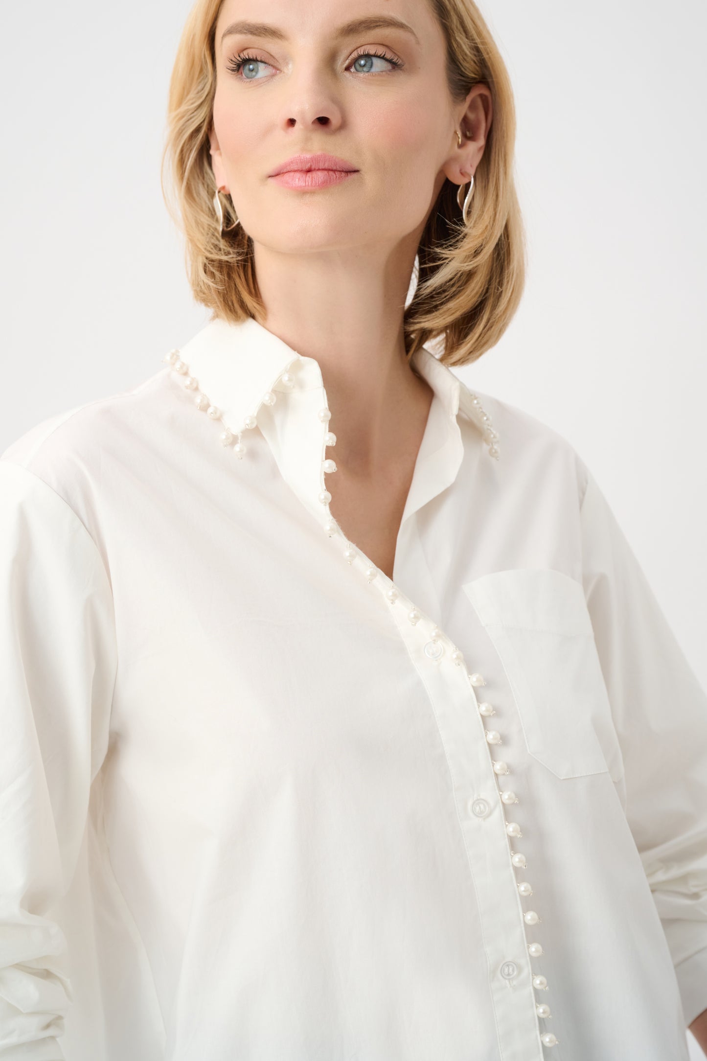 Pearl Embellished Shirt