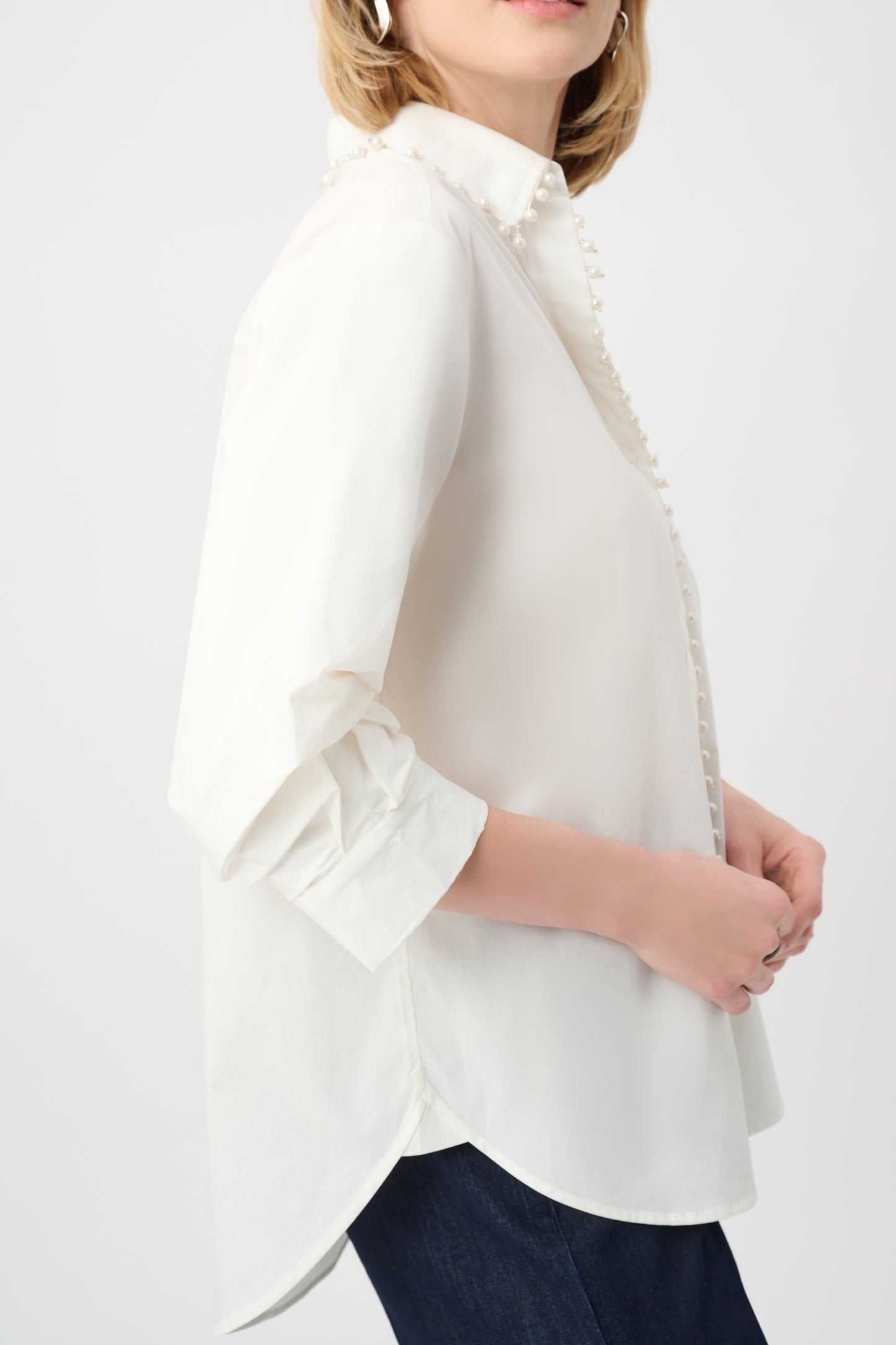 Pearl Embellished Shirt