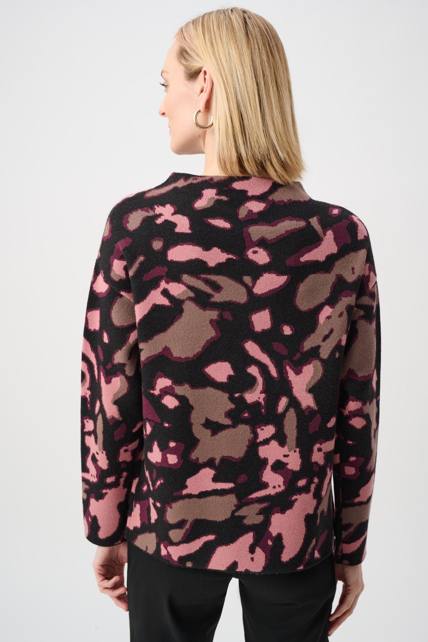 Easy Fit Button Closure Sweater