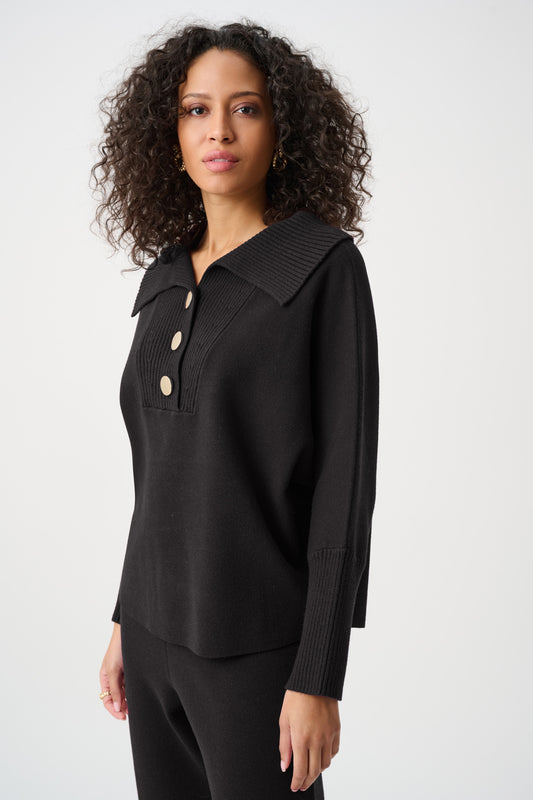 Black Batwing Sweater