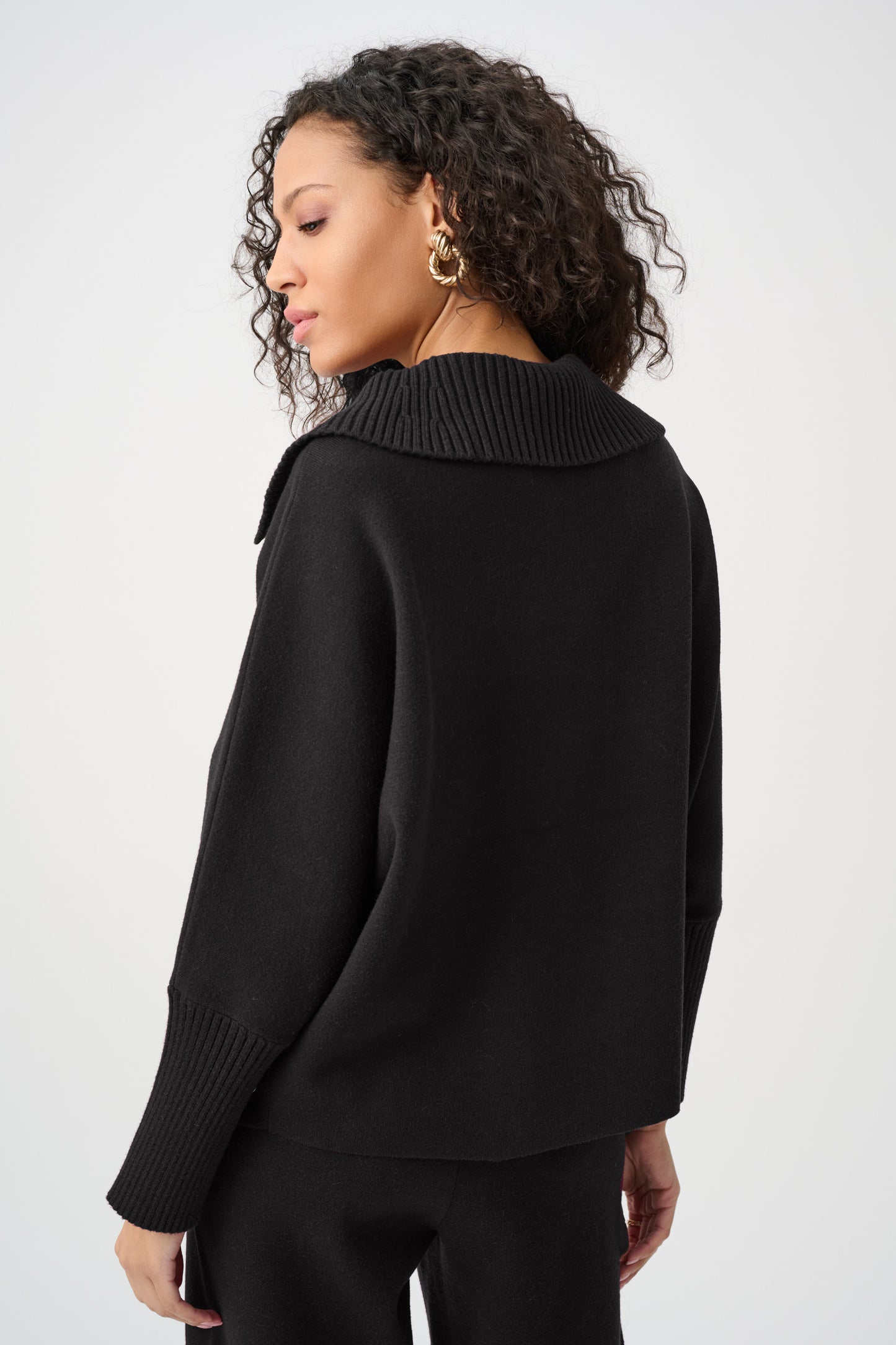 Black Batwing Sweater