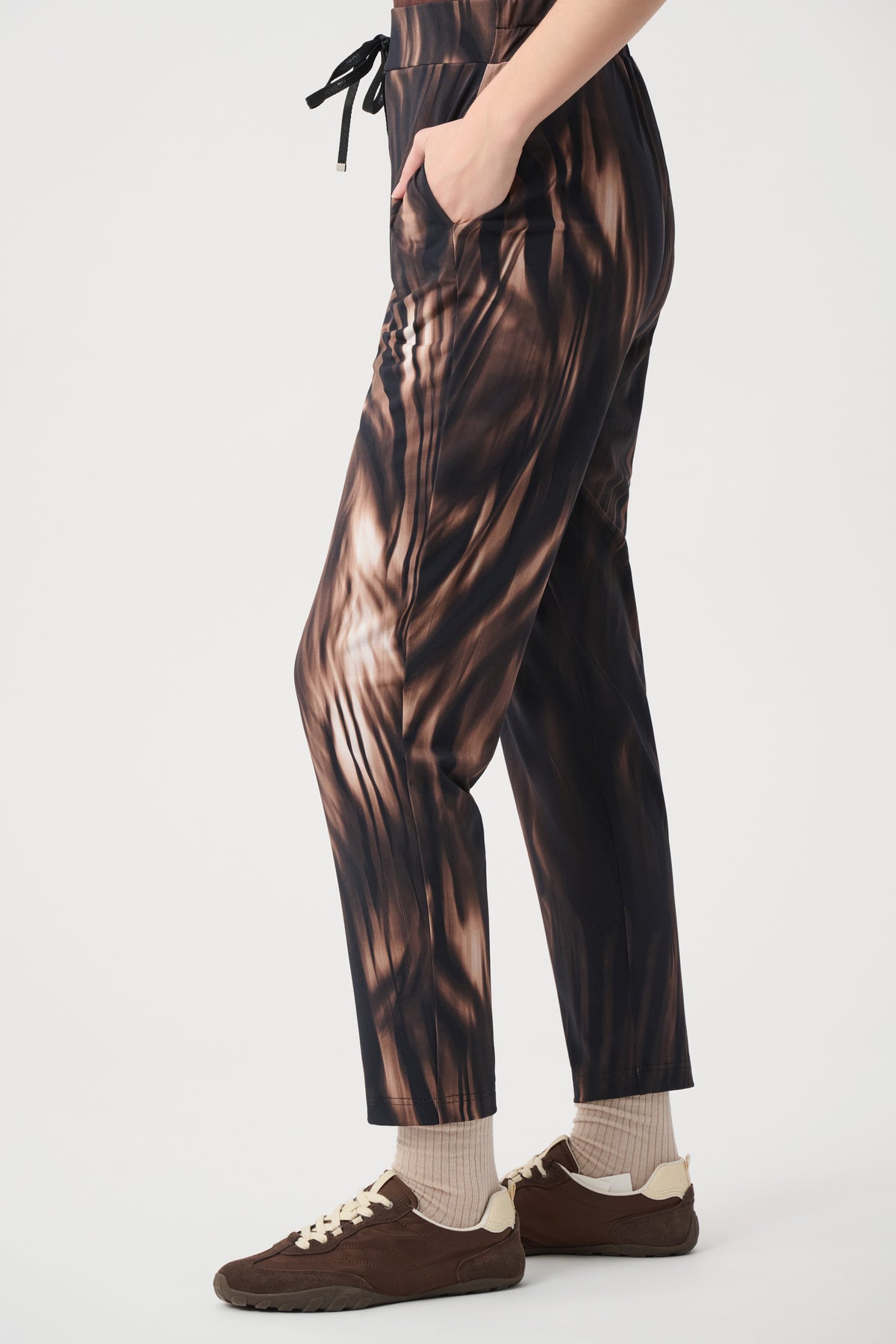 Abstract Animal Print Joggers
