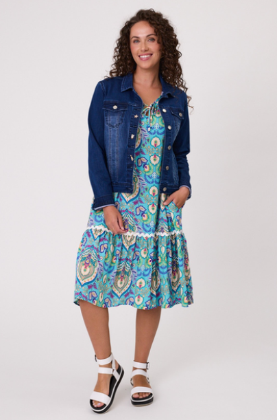 Stretch Denim Jacket