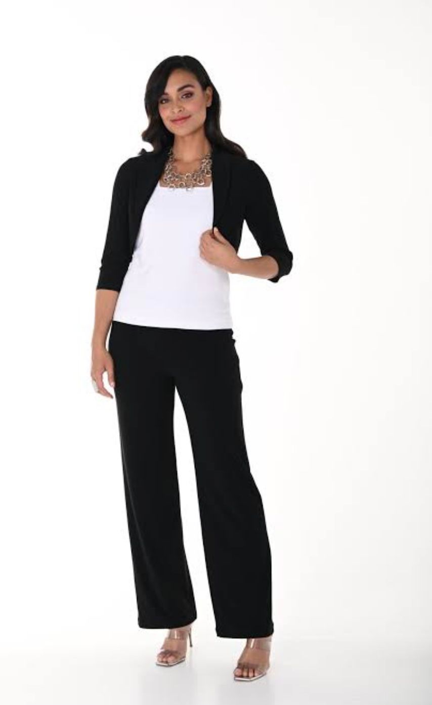 Black Stretch Bolero