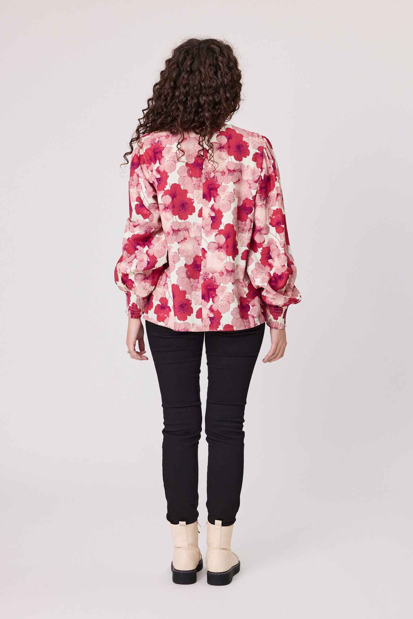 Reims Cuff Top Claret