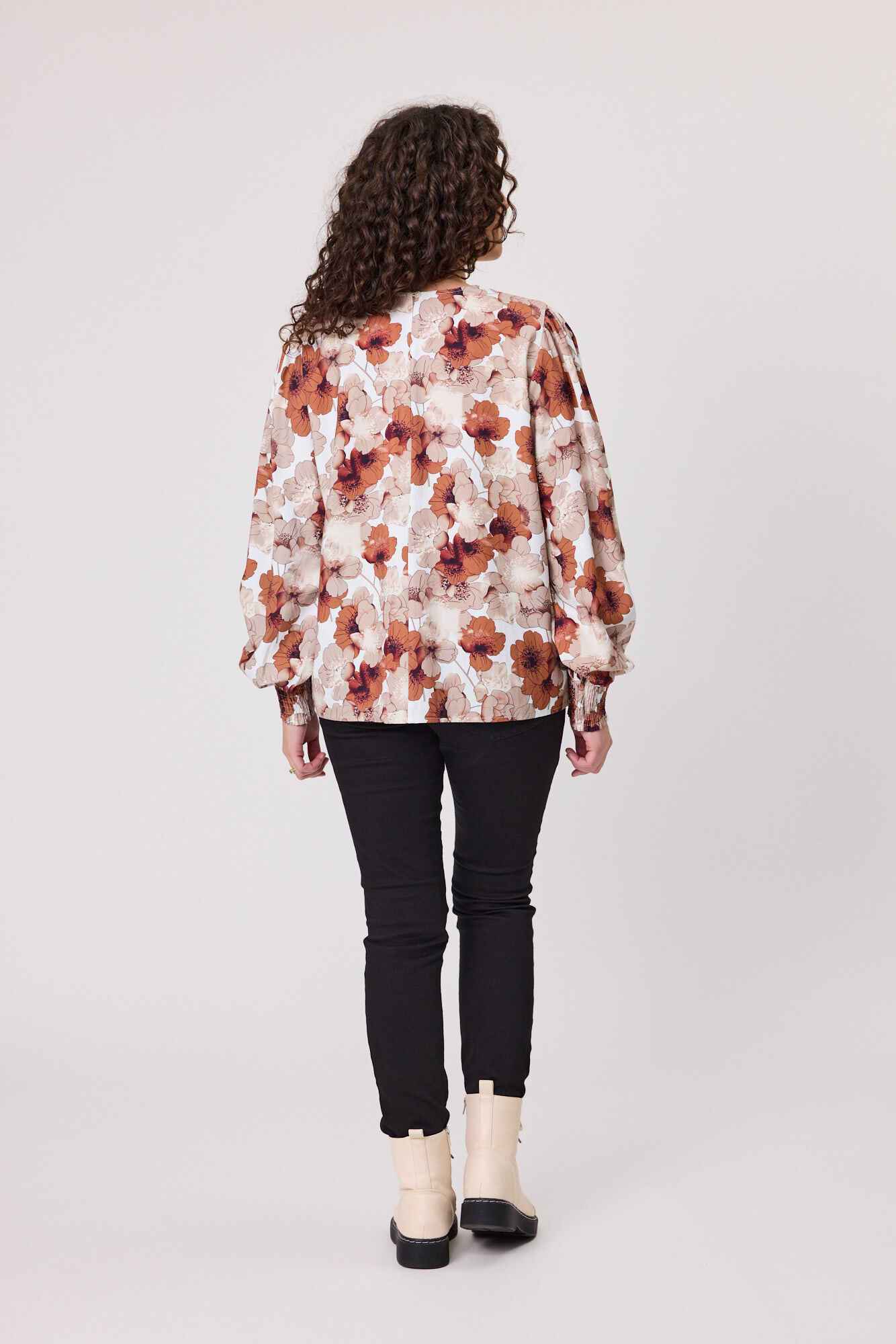 Reims Cuff Top Tan