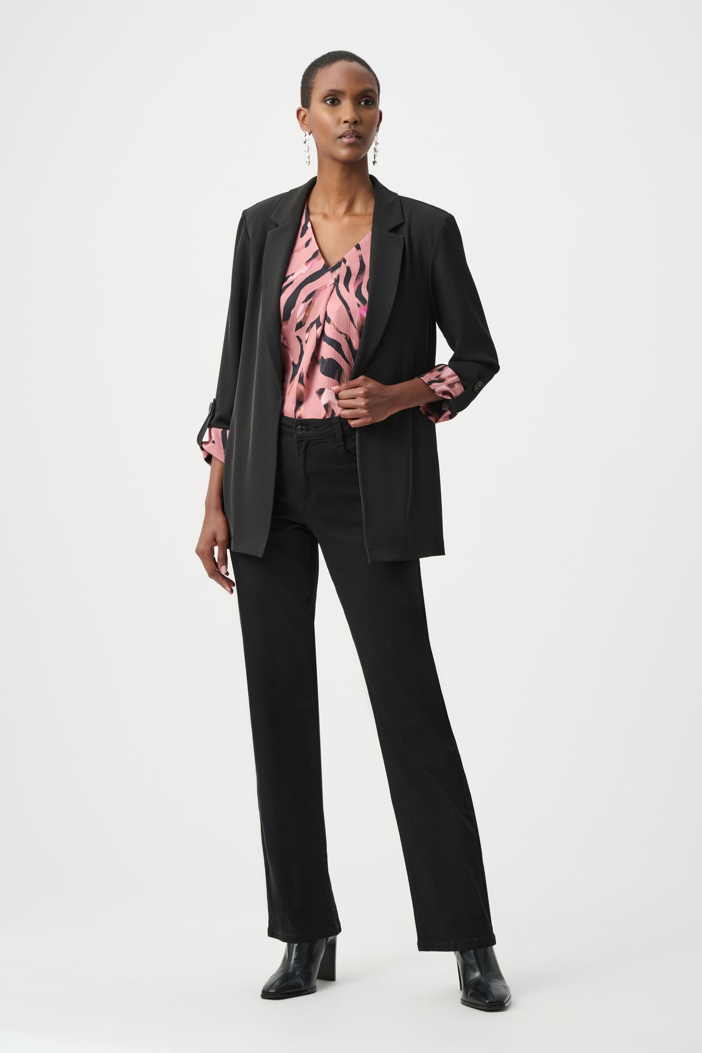 Open Front Business Jacket