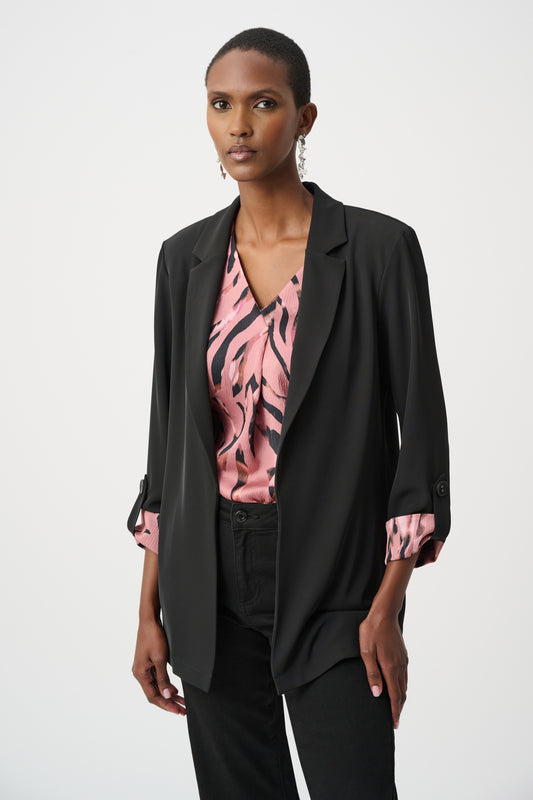 Open Front Business Jacket