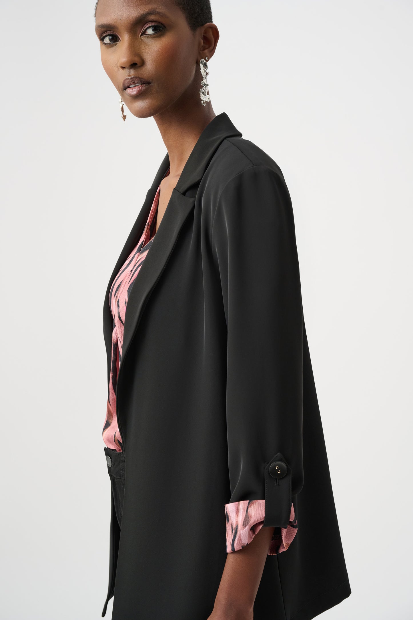Open Front Business Jacket