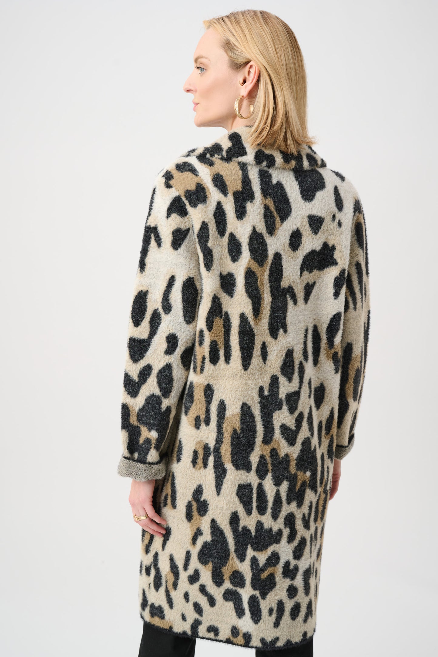 Animal Print Long Coat