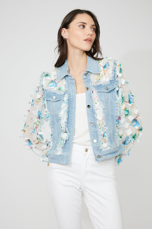 Butterfly Flutter Denim Jacket