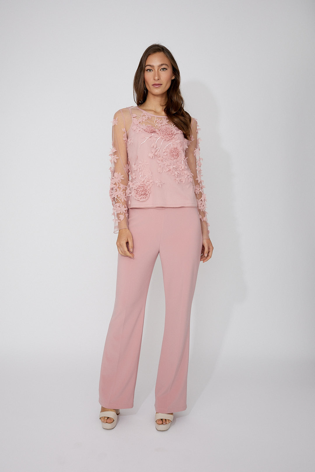 Dynamic Floral Blouse