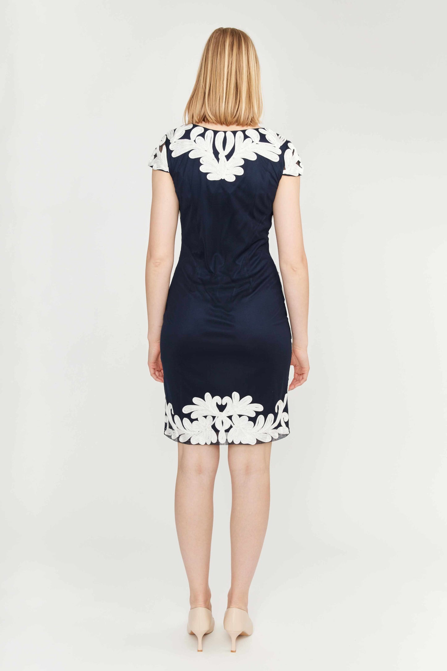 Embroidered Floral Dress