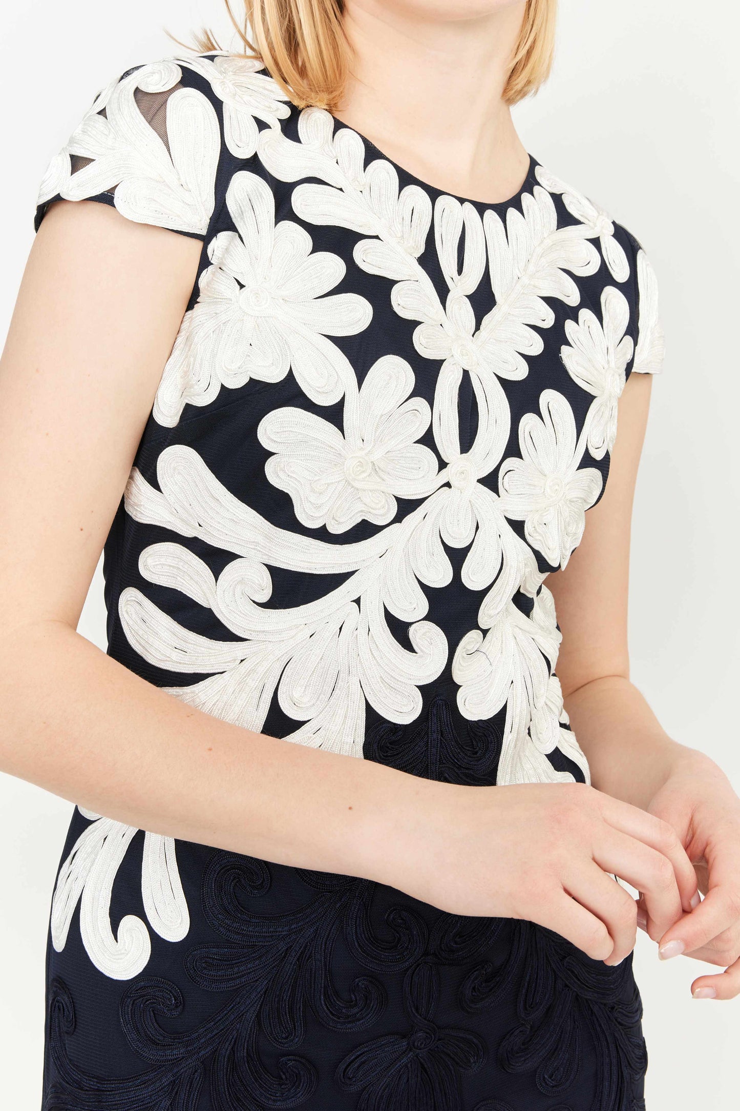 Embroidered Floral Dress