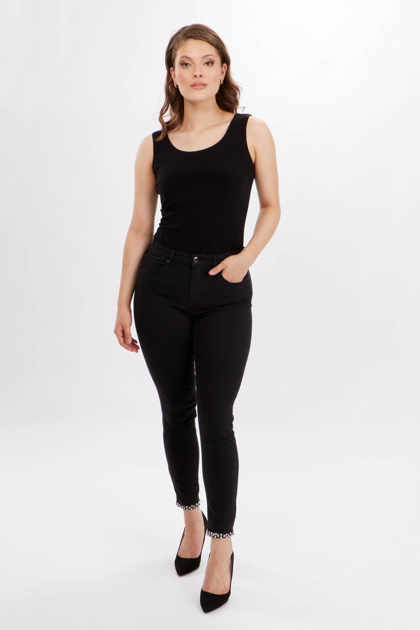 Black Bow Detail Jeans