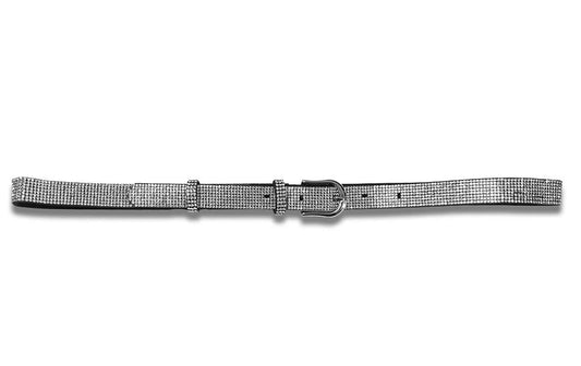 Narrow Diamante Belt