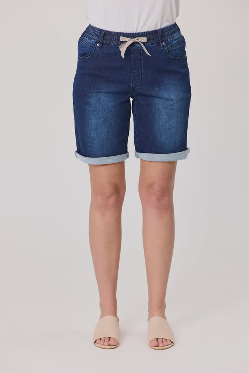 Classified Denim Shorts