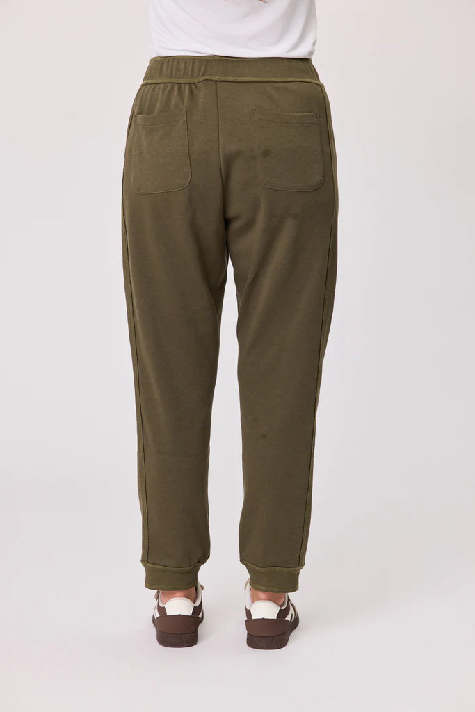 Aspen Khaki Track Pants