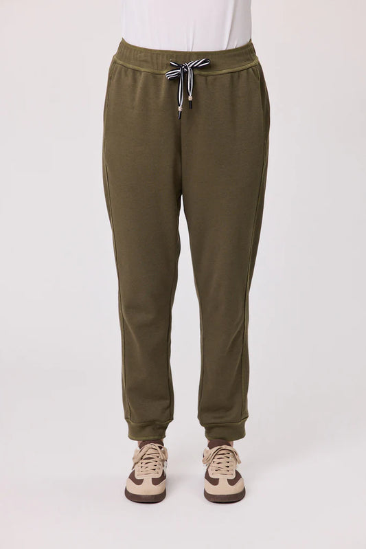 Aspen Khaki Track Pants