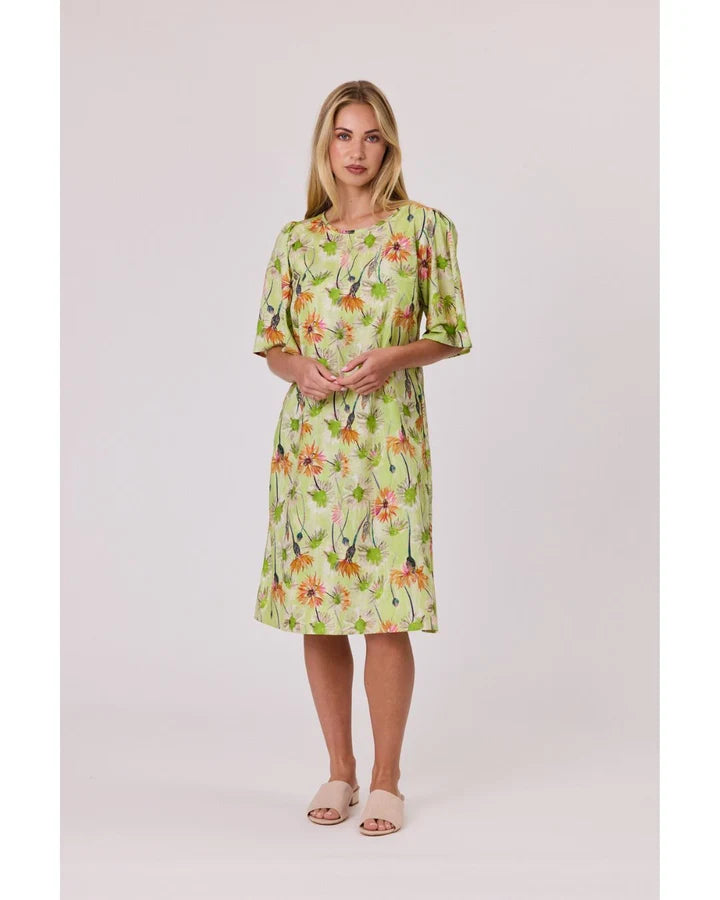 Riviera Dress Lime