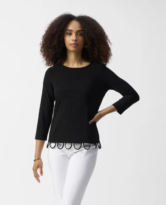 JR 251133 Top Loop Blk/Vanilla