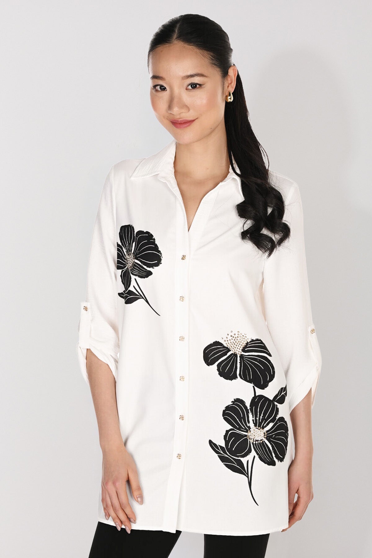 FL White Blouse 263747